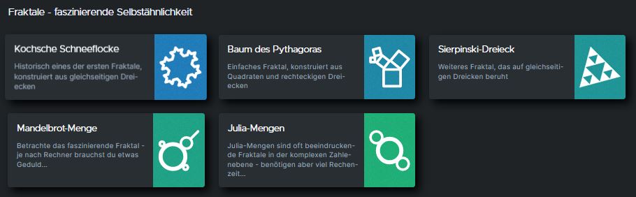 Bildbeschreibung: Übersicht der MintApps im Bereich Informatik, Stand 03. Februar 2023
