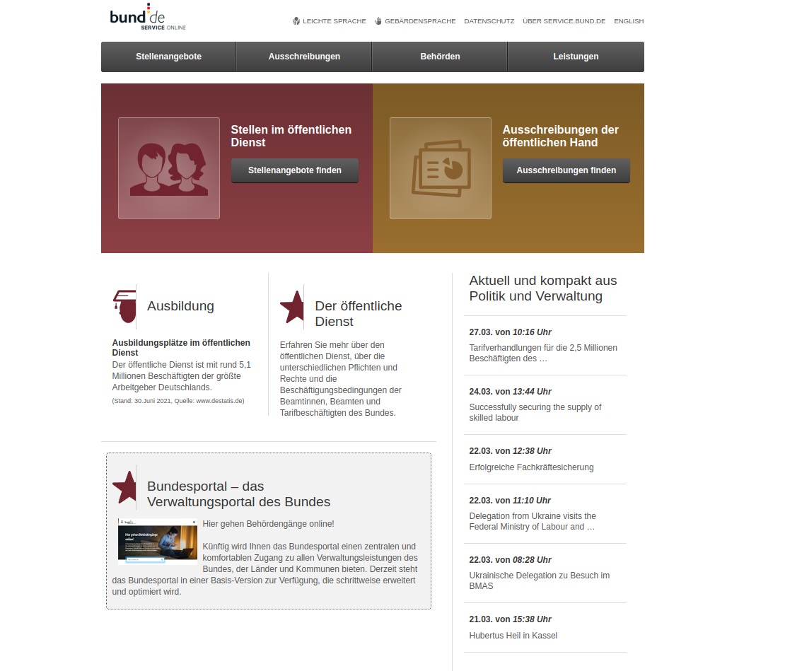 Service.bund.de